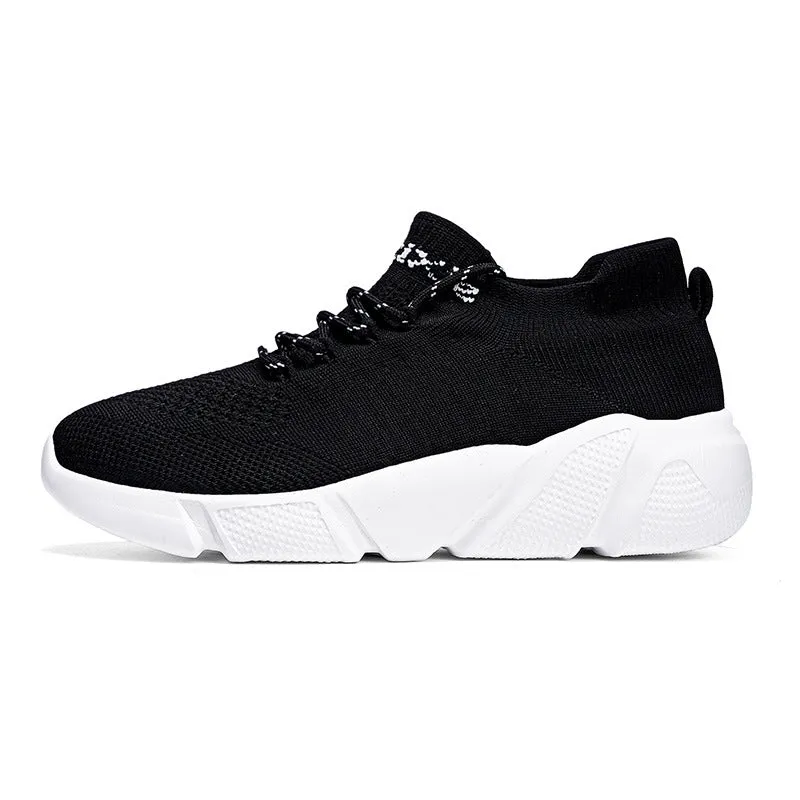 2024 Breathable Flyknit Elastic Socks and Running Shoes