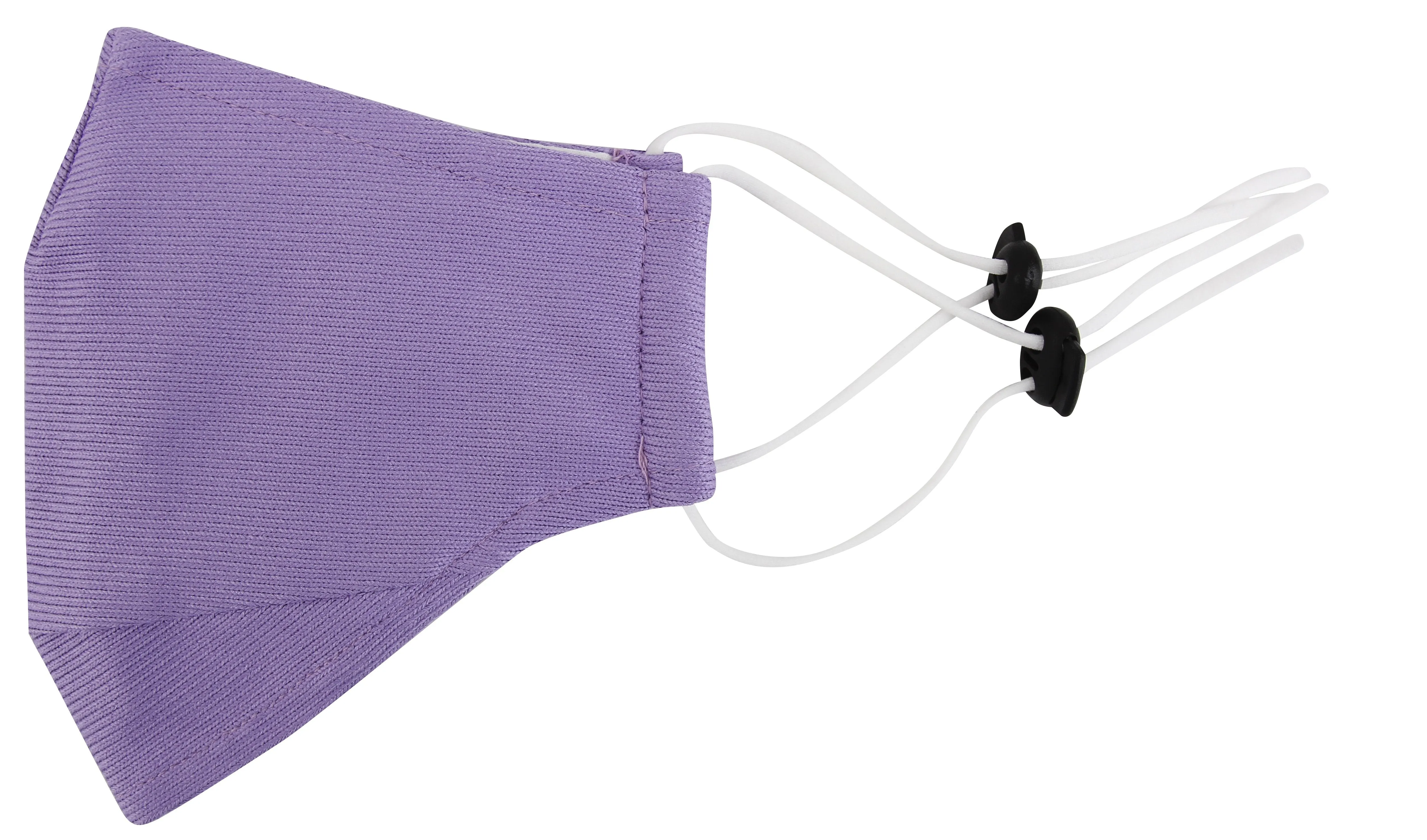 3 Ply Reusable Face Mask, Lavender, Small, 3 Pack