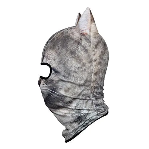 AXBXCX 3D Animal Ears Balaclava Winter Warmer Face Mask for Skiing Snowboarding Snowmobile Halloween Christmas Tiger