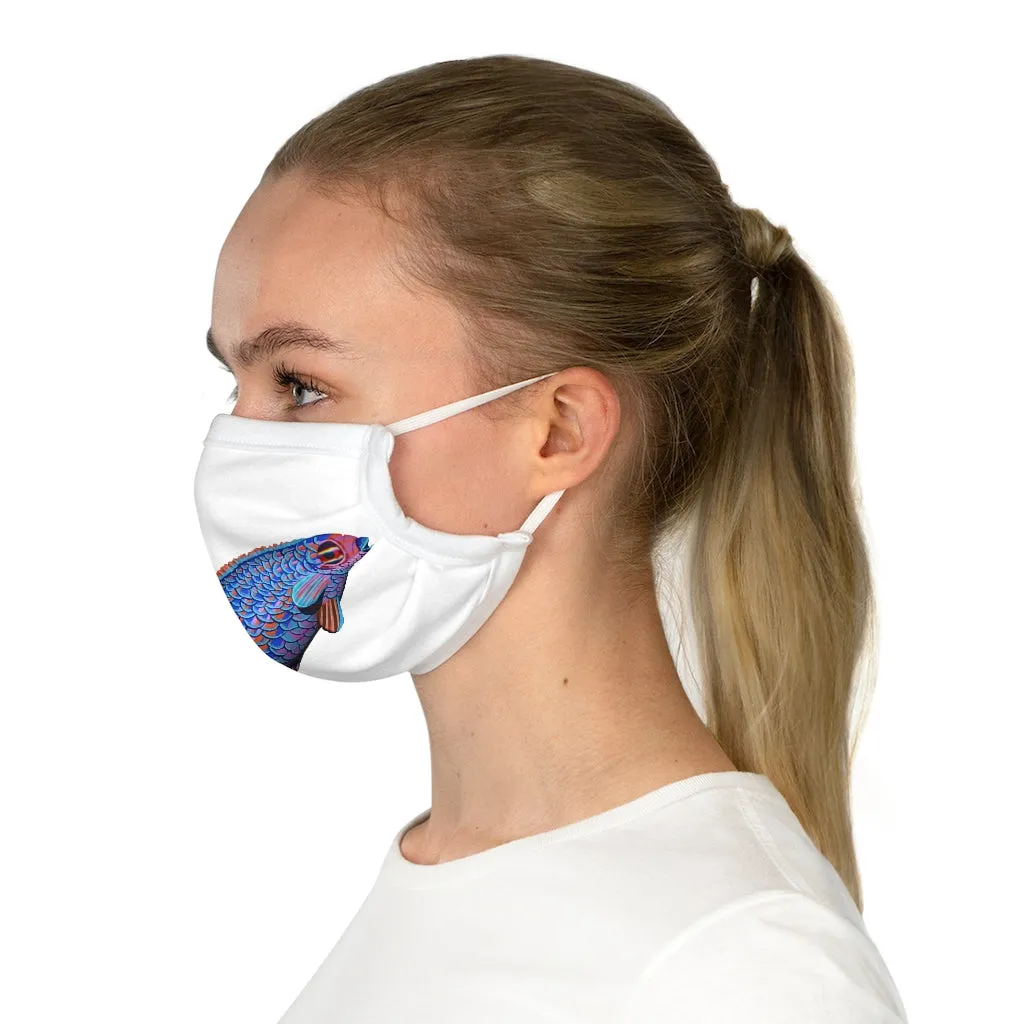 Blue Fish Cotton Face Mask (EU)