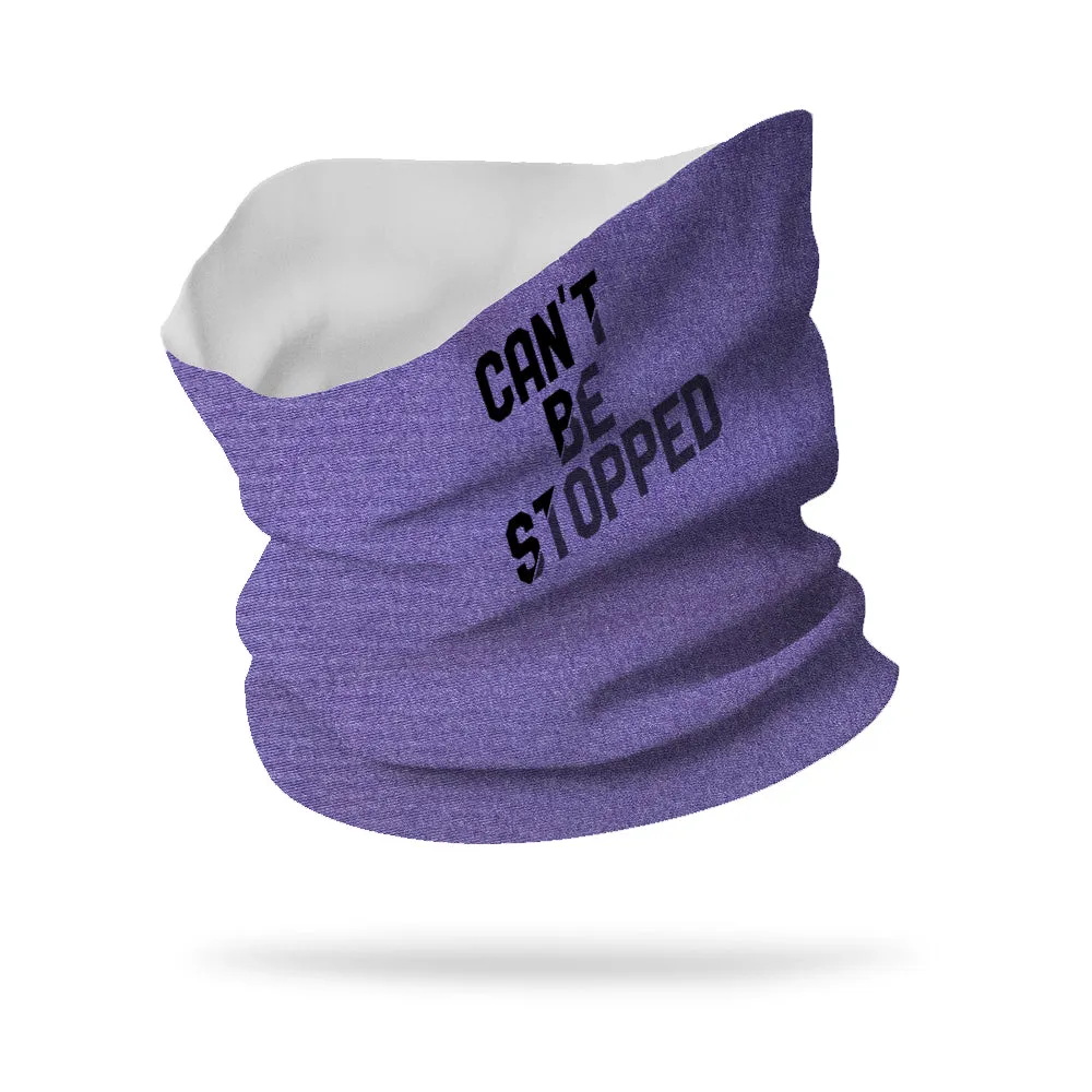 Can't Be Stopped Neck Gaiter 12" Length