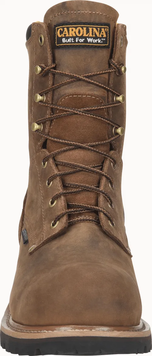 Carolina Men's - 8" Poplar - Round Non-Safety Toe