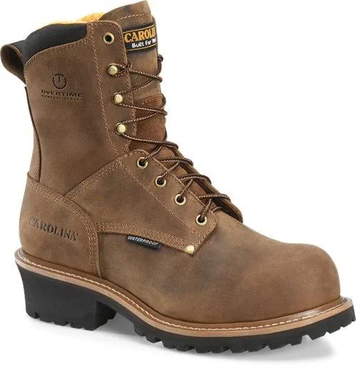 Carolina Men's - 8" Poplar - Round Non-Safety Toe