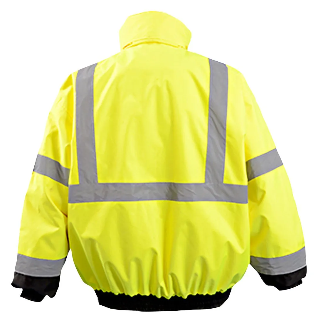 Class 3 Black Bottom Bomber Jacket - Large