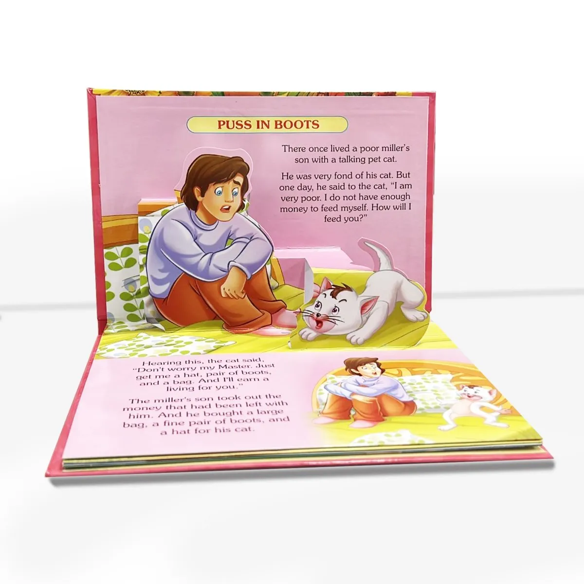 Dreamland Publications Pop-Up Fairy Tales- Puss In Boots