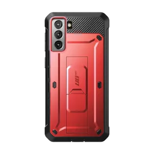 Galaxy S21 FE Unicorn Beetle PRO Rugged Case-Metallic Red