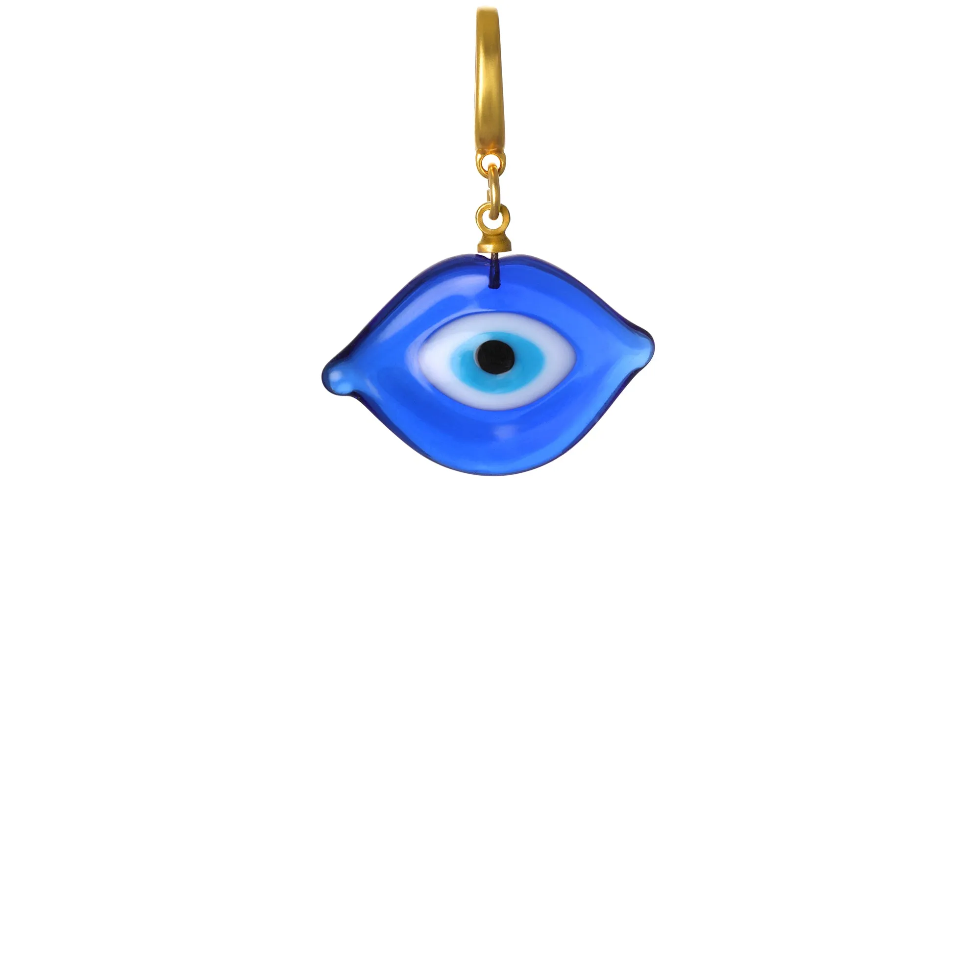 Glass Evil Eye Clip-On Charm