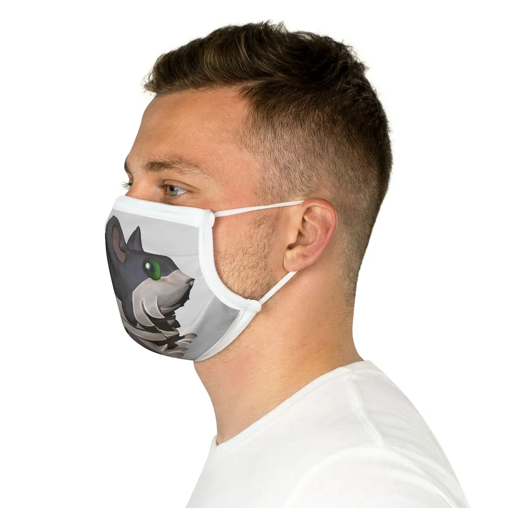 Grey Dog Cotton Face Mask (EU)