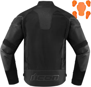 ICON Contra2 Perf CE Jacket - Stealth - Small 2810-3660