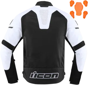 ICON Contra2 Perf CE Jacket - White - Medium 2810-3667