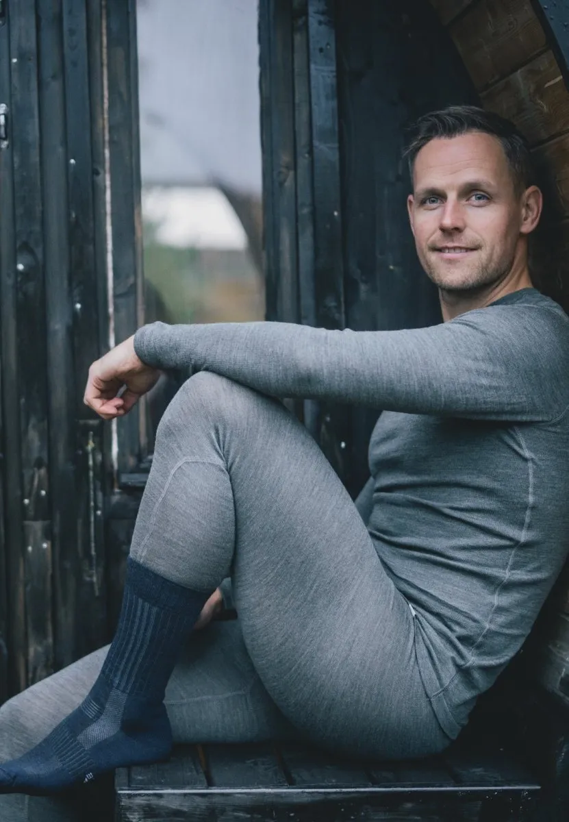 MERINO WOOL BASE LAYER SHIRT FOR MEN
