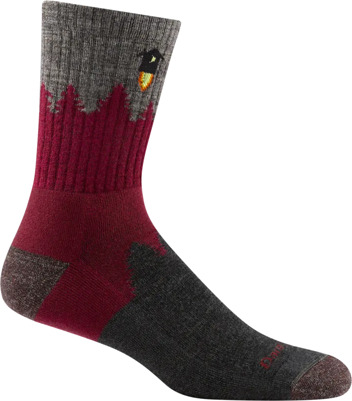 Number 2 Micro Crew Midweight Hiking Sock w/ Cushion (Men's) - D1974M