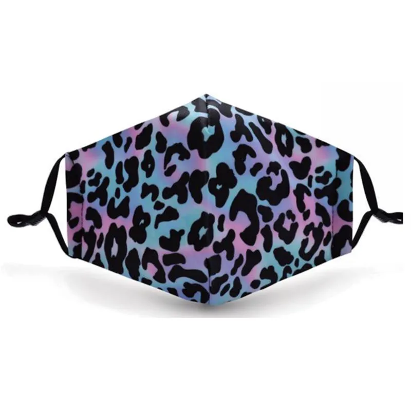 Retro Leopard Face Masks Australia