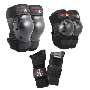 Triple Eight Saver Series Protection Pad Set Black