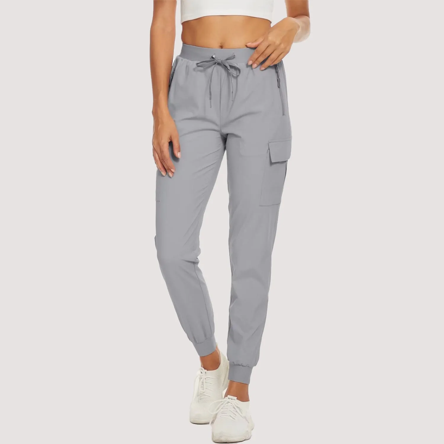 Women's Hiking Pants with 6 Pockets Cargo Joggers