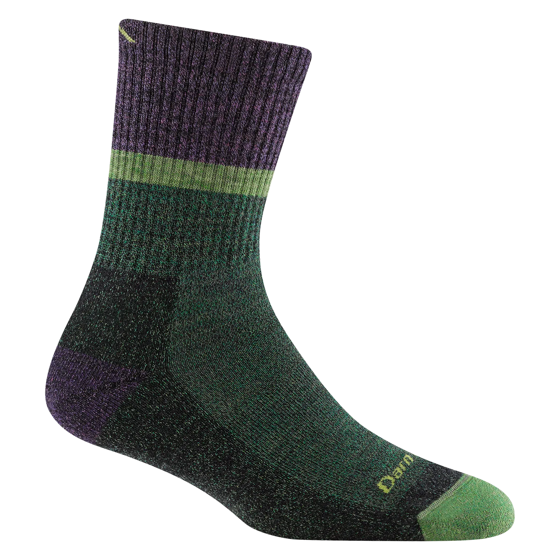Women's Ranger Micro Crew Midweight with Cushion Hiking Sock - Moss