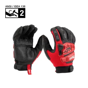 Work Gloves- Milwaukee® Impact Wrecking Work Gloves, 48-73-855